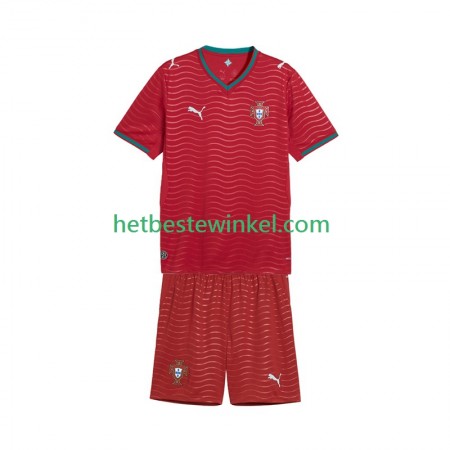 Portugal World Cup Voetbalshirts Kind Thuis 2026